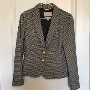 Banana Republic Houndstooth Blazer, Size 6